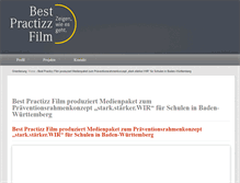 Tablet Screenshot of best-practizz-film.com